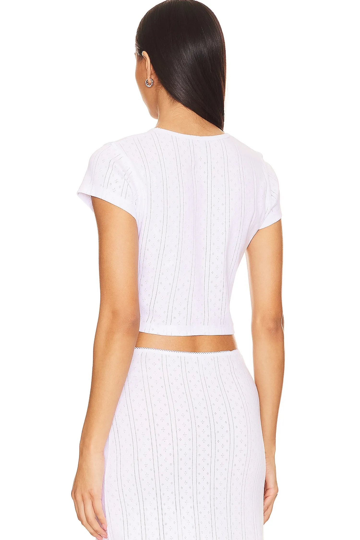 Women Cou Cou Intimates Matching Sets>The Cropped Baby Tee