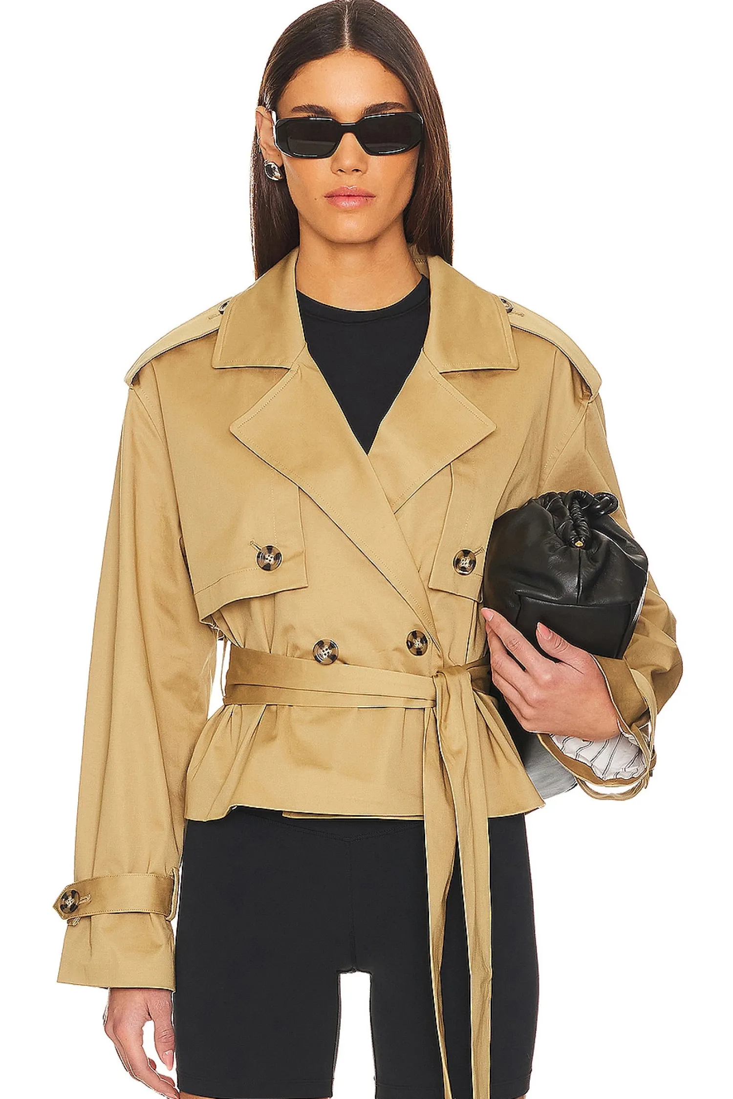 Women Favorite Daughter Jackets & Coats>The Cropped Charles Trench Coat