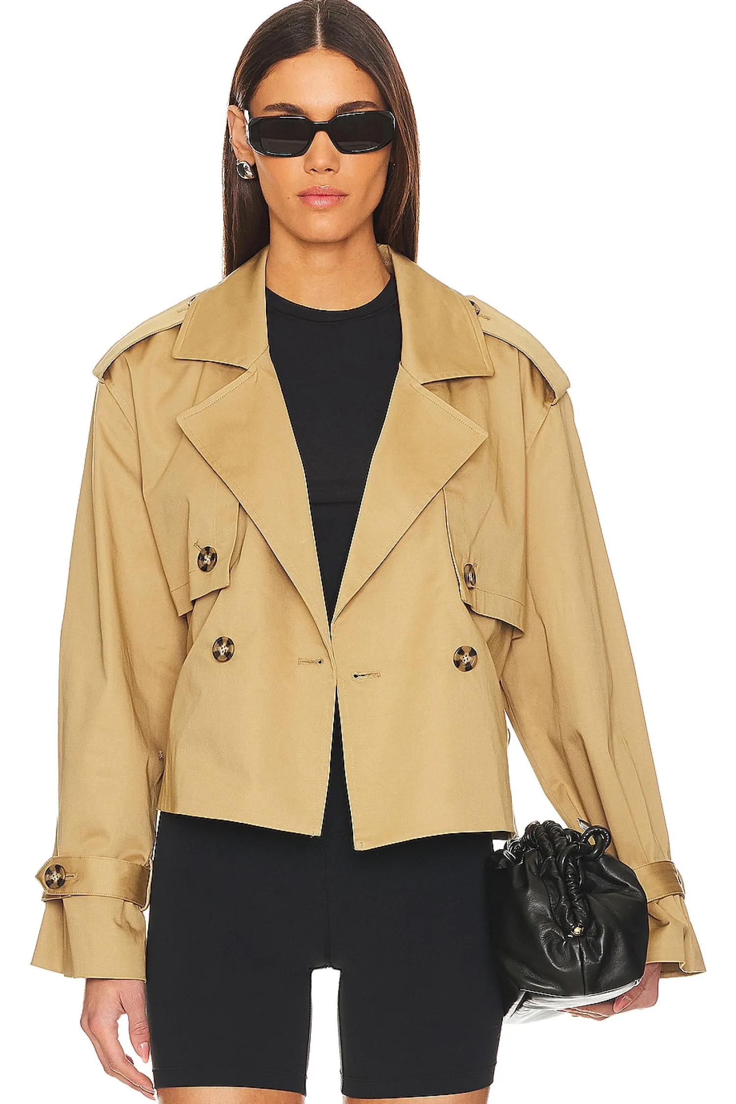Women Favorite Daughter Jackets & Coats>The Cropped Charles Trench Coat