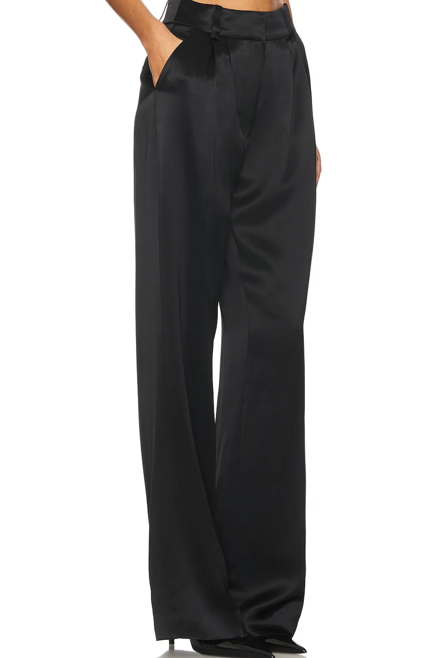 Women Favorite Daughter Pants>The Favorite Satin Pant