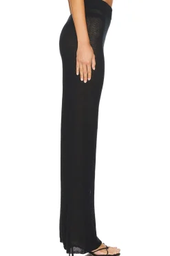 Women Solid & Striped Pants><noscript><img width=