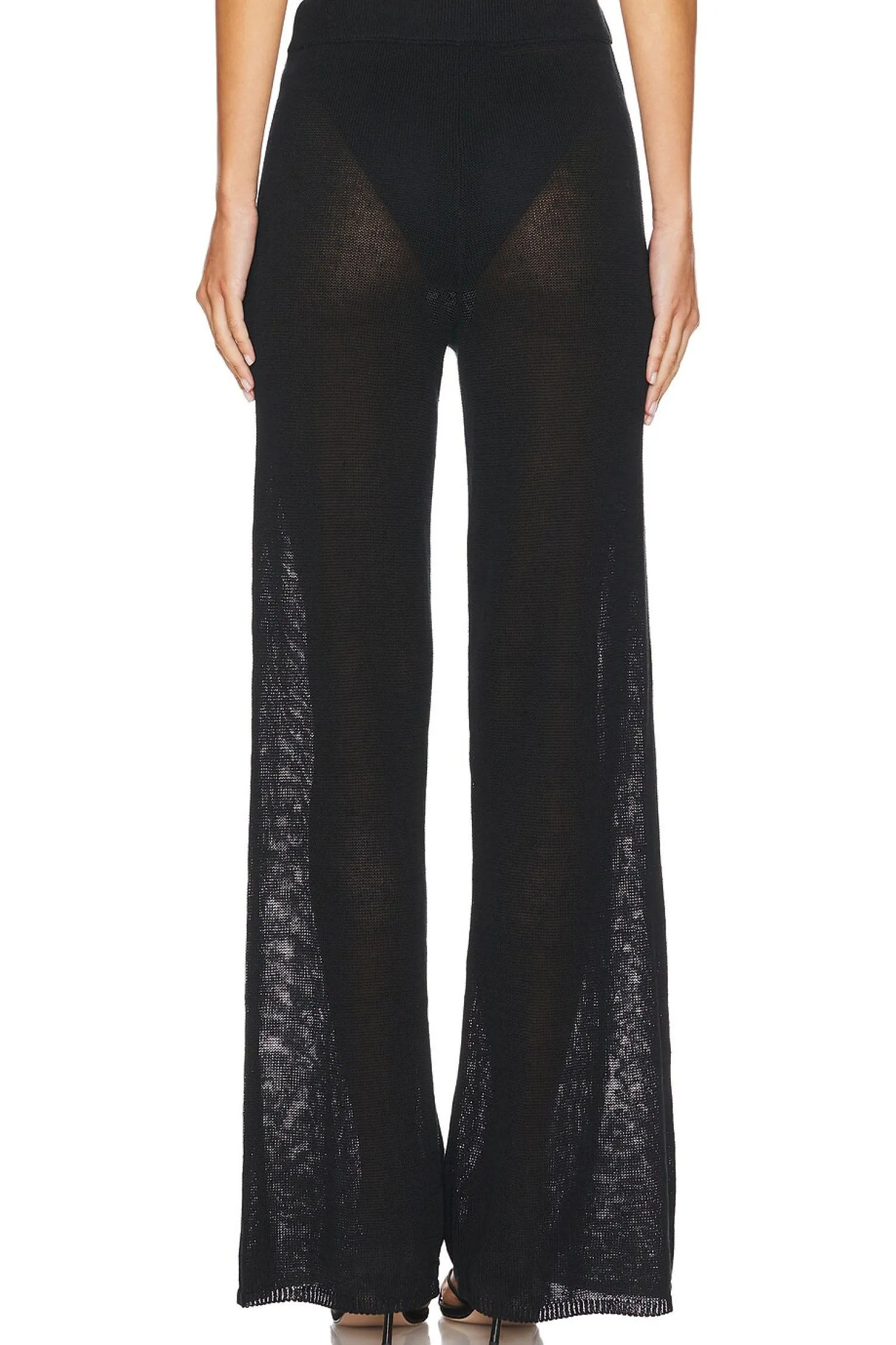Women Solid & Striped Pants>The Faye Pant