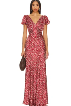 Women Selkie Dresses>The Flutter Slip Dress