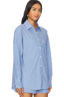 Women Solid & Striped Matching Sets><noscript><img width=