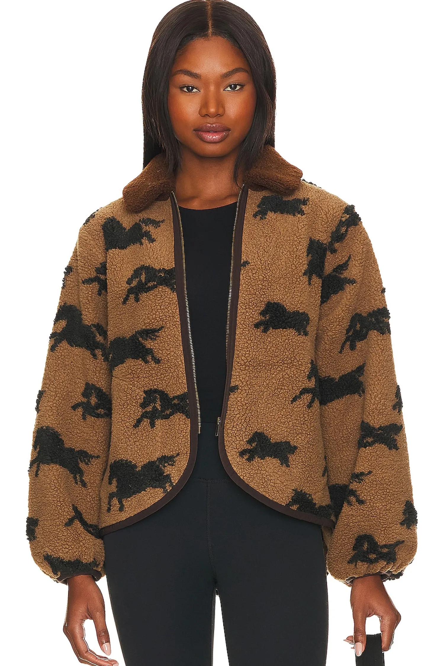 Women The Great Jackets & Coats>The Pasture Fleece Jacket