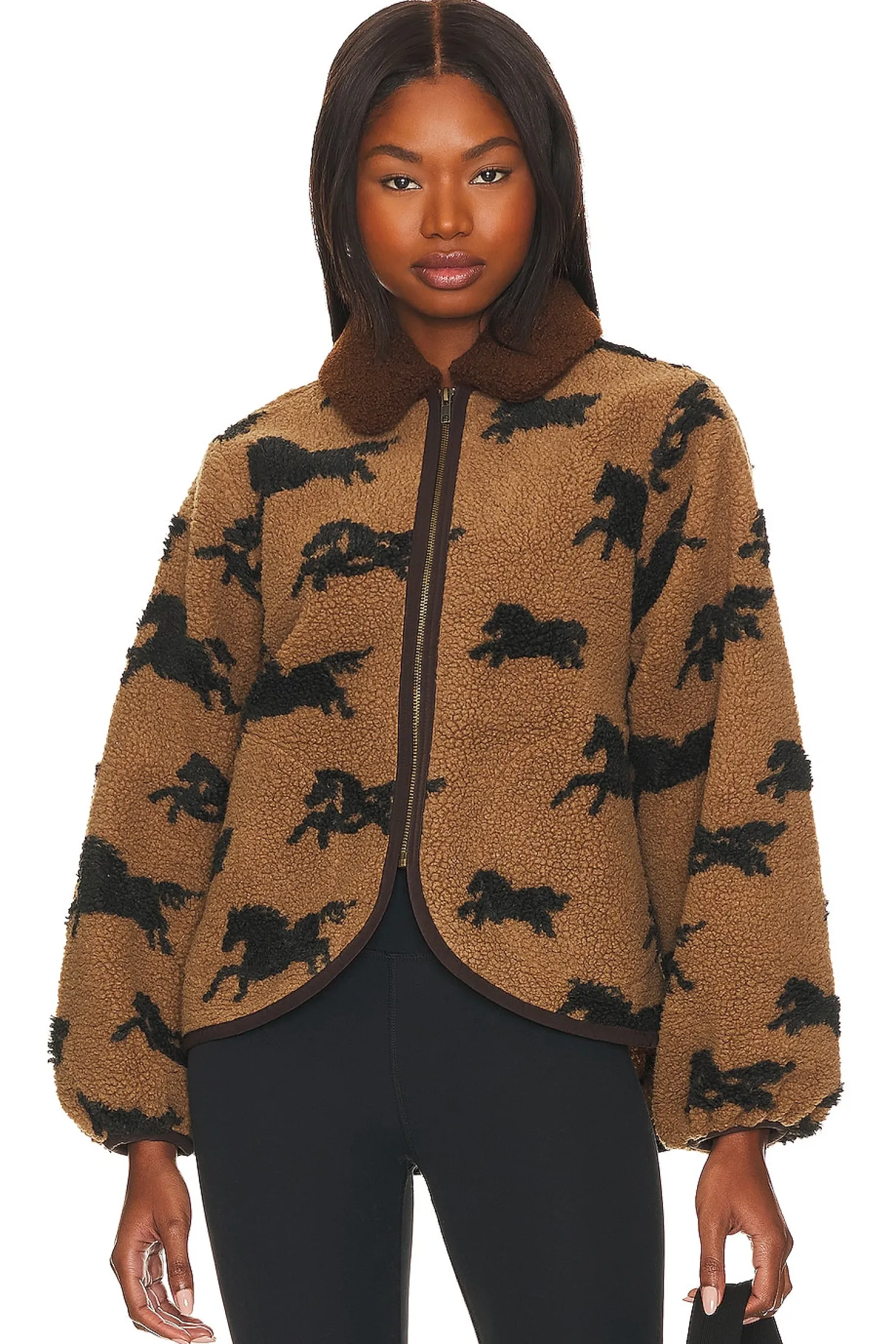 Women The Great Jackets & Coats>The Pasture Fleece Jacket
