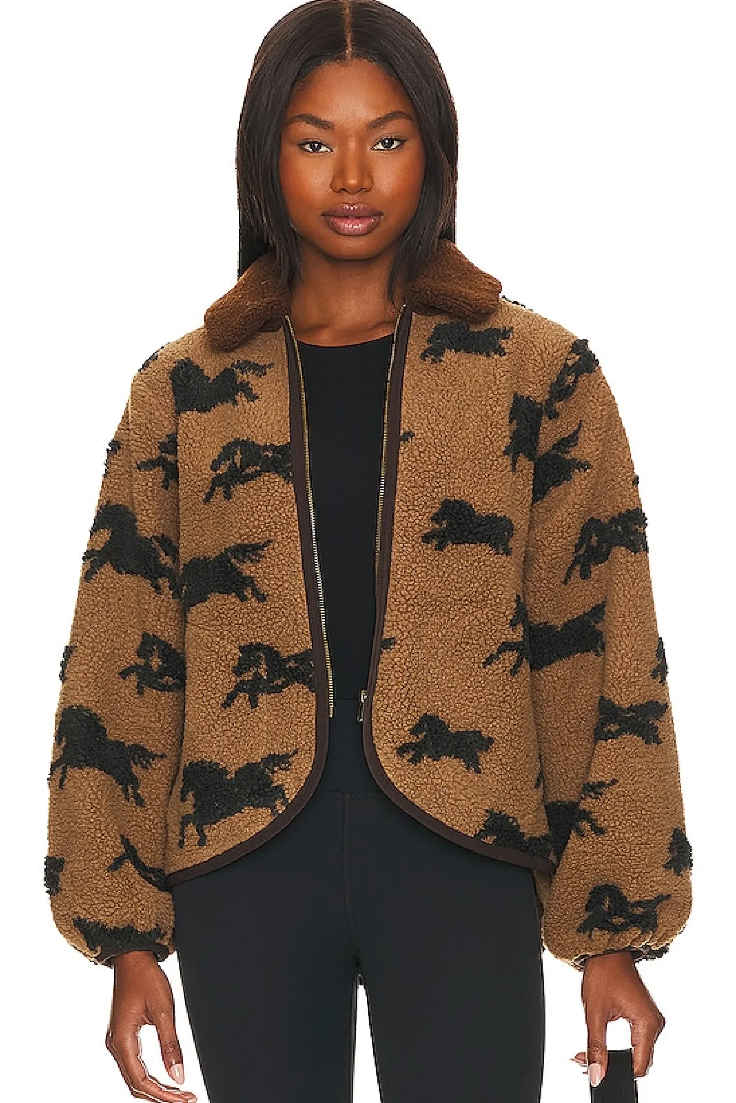 Women The Great Jackets & Coats>The Pasture Fleece Jacket