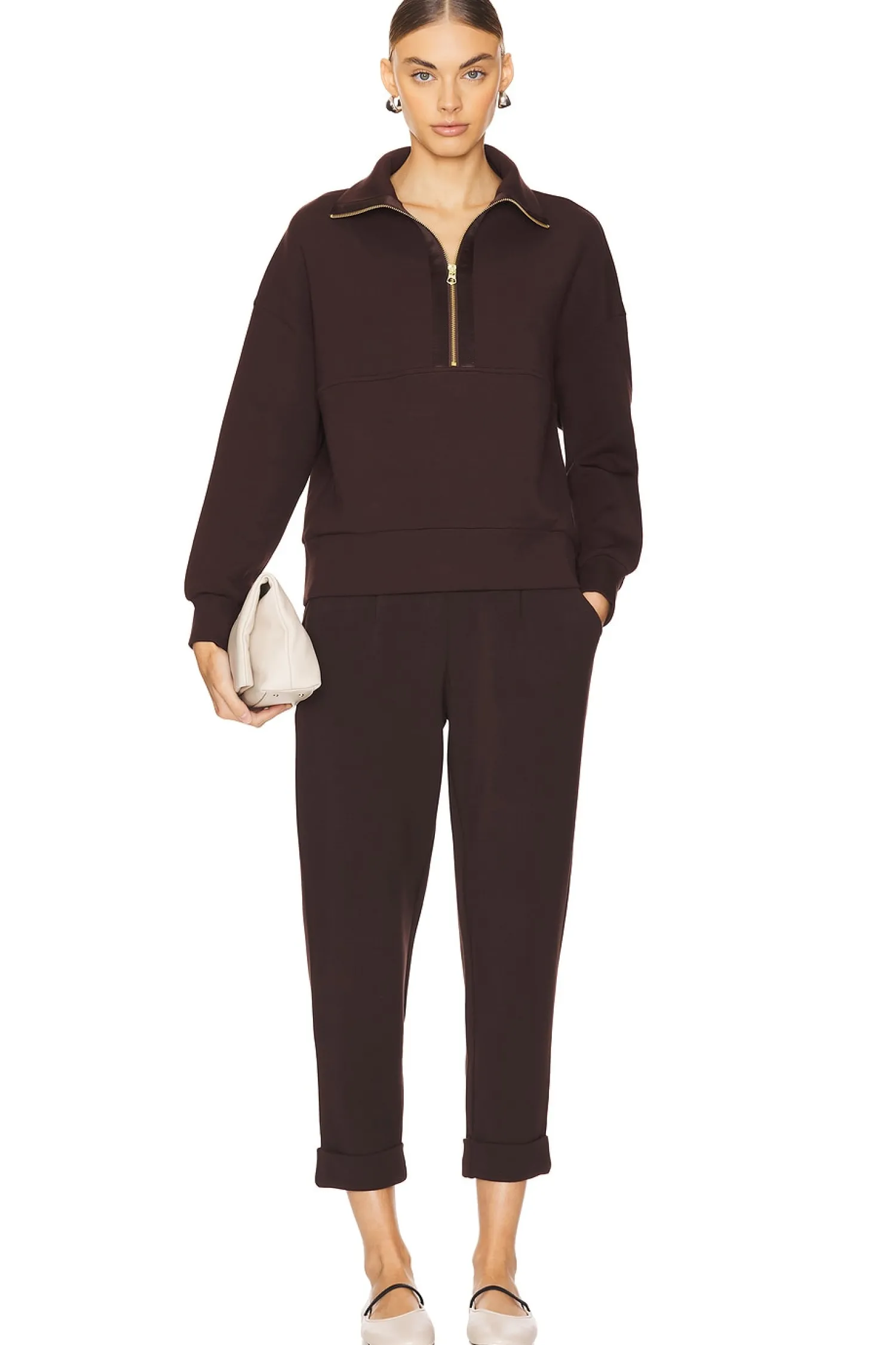Women Varley Loungewear>The Rolled Cuff Pant
