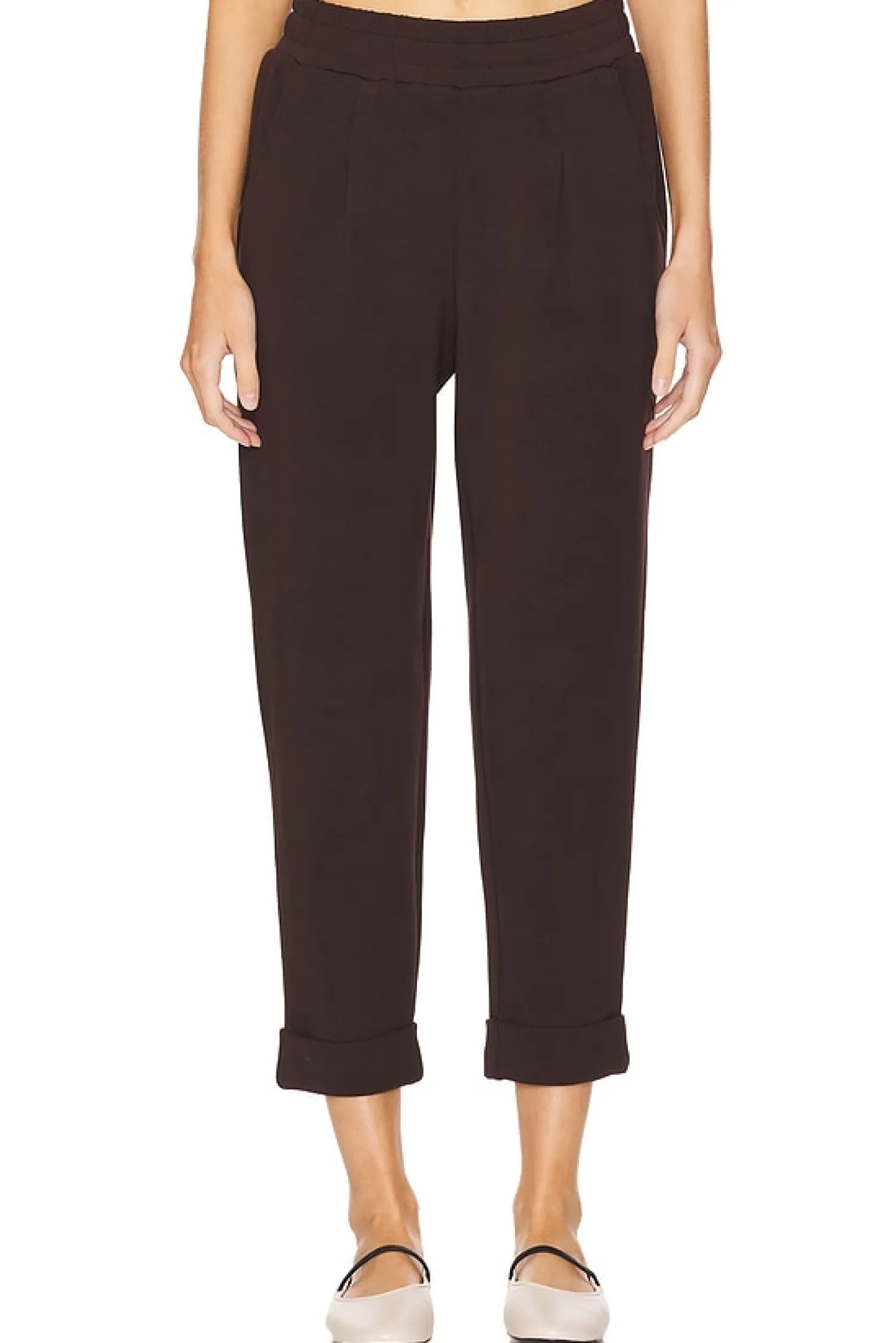 Women Varley Pants>The Rolled Cuff Sweatpant