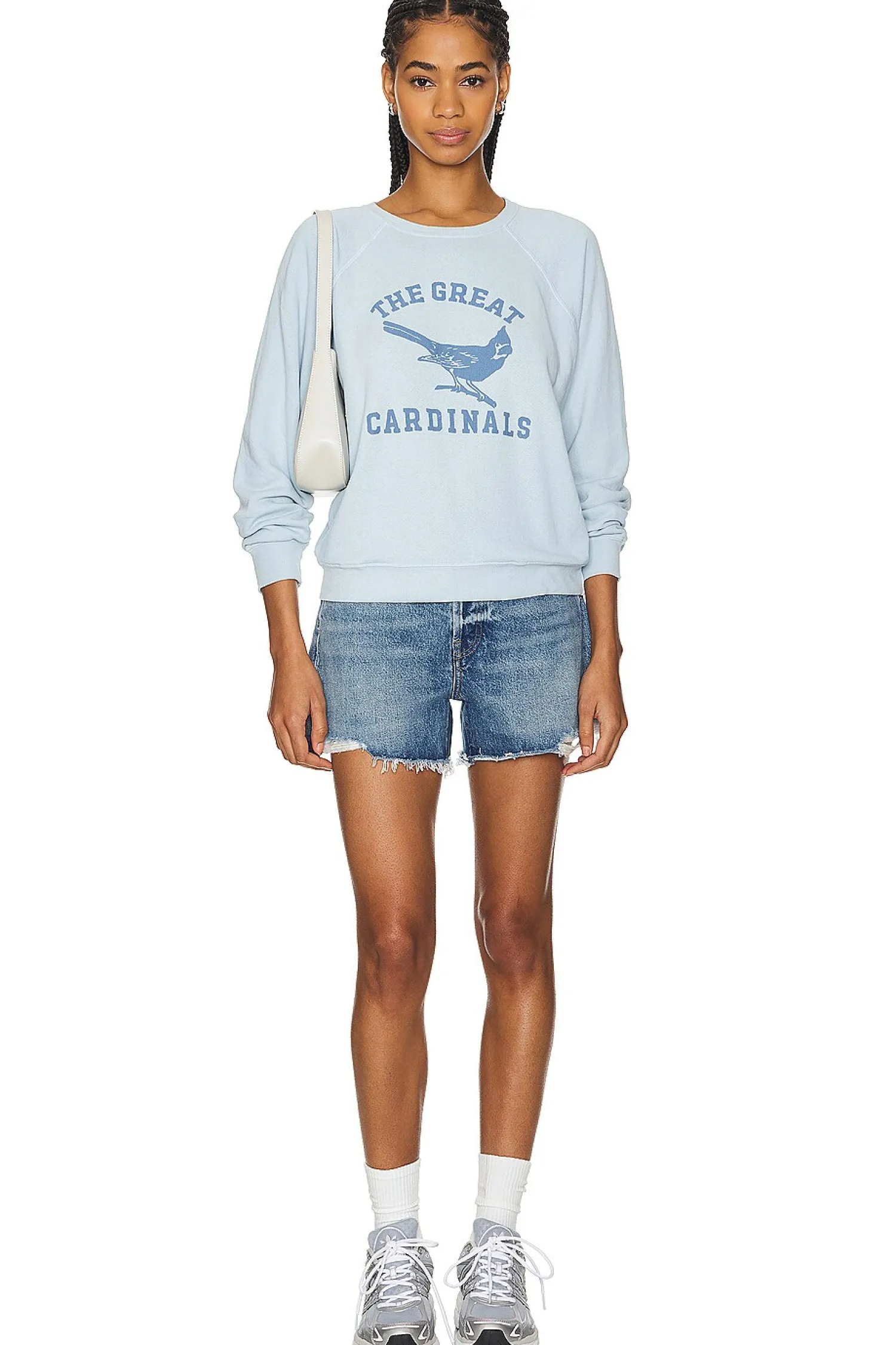 Women The Great Loungewear>The Shrunken Sweatshirt