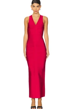 Women Herve Leger Dresses>The Sol Gown
