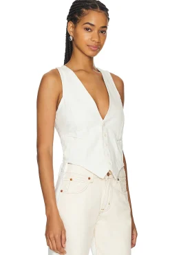 Women The Great Jackets & Coats>The Suit Vest