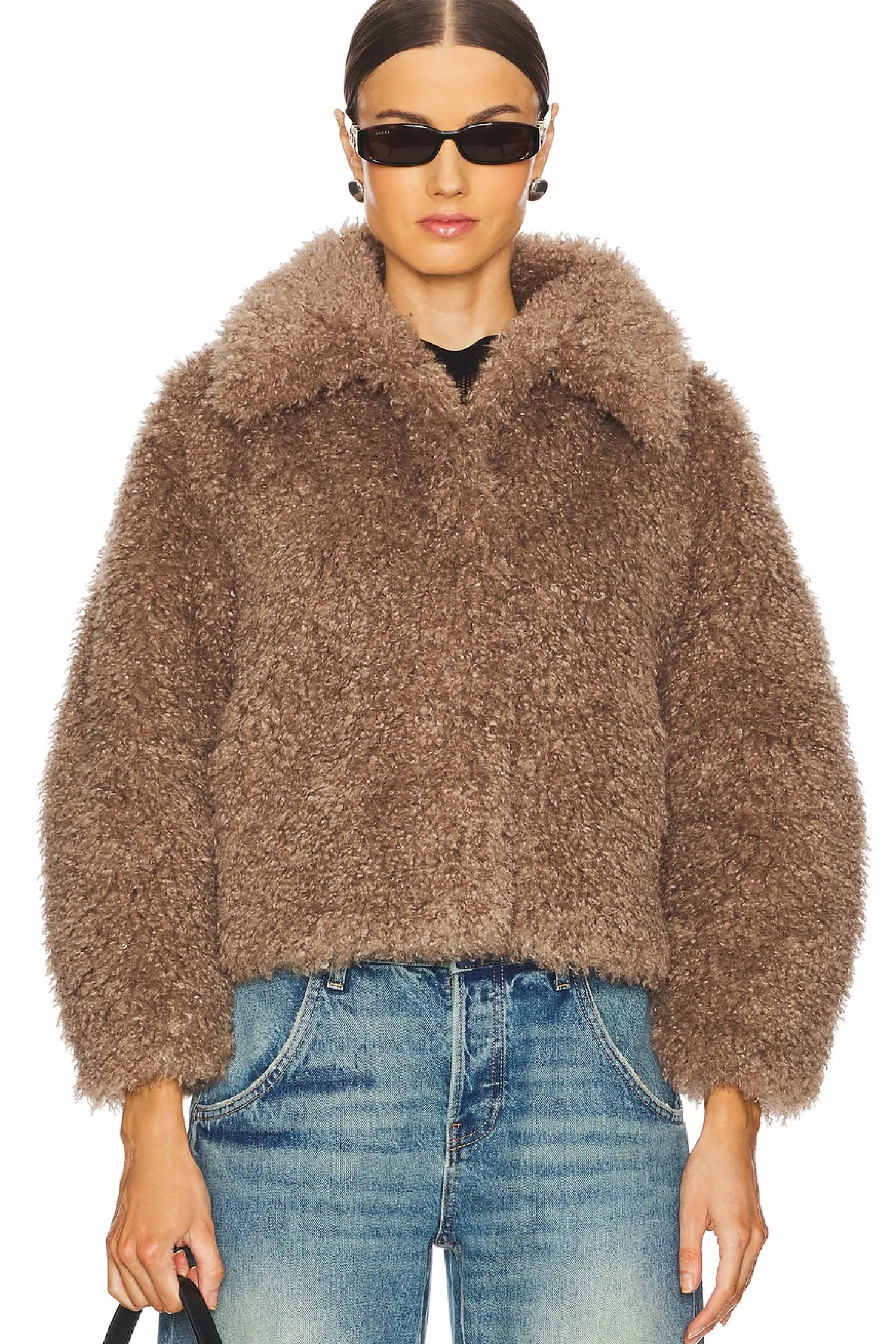 Women Adrienne Landau Jackets & Coats>The Teddy Bomber