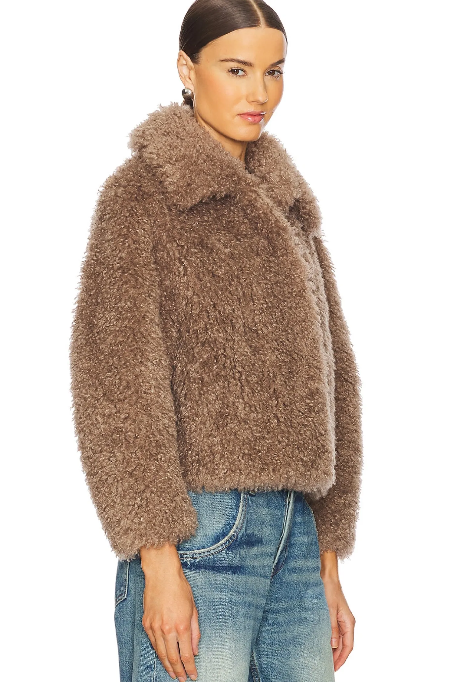 Women Adrienne Landau Jackets & Coats>The Teddy Bomber