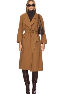 Women The Great Jackets & Coats>The Trapunto Trench Coat