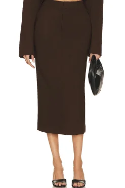 Women GRLFRND Matching Sets>The Trouser Midi Skirt