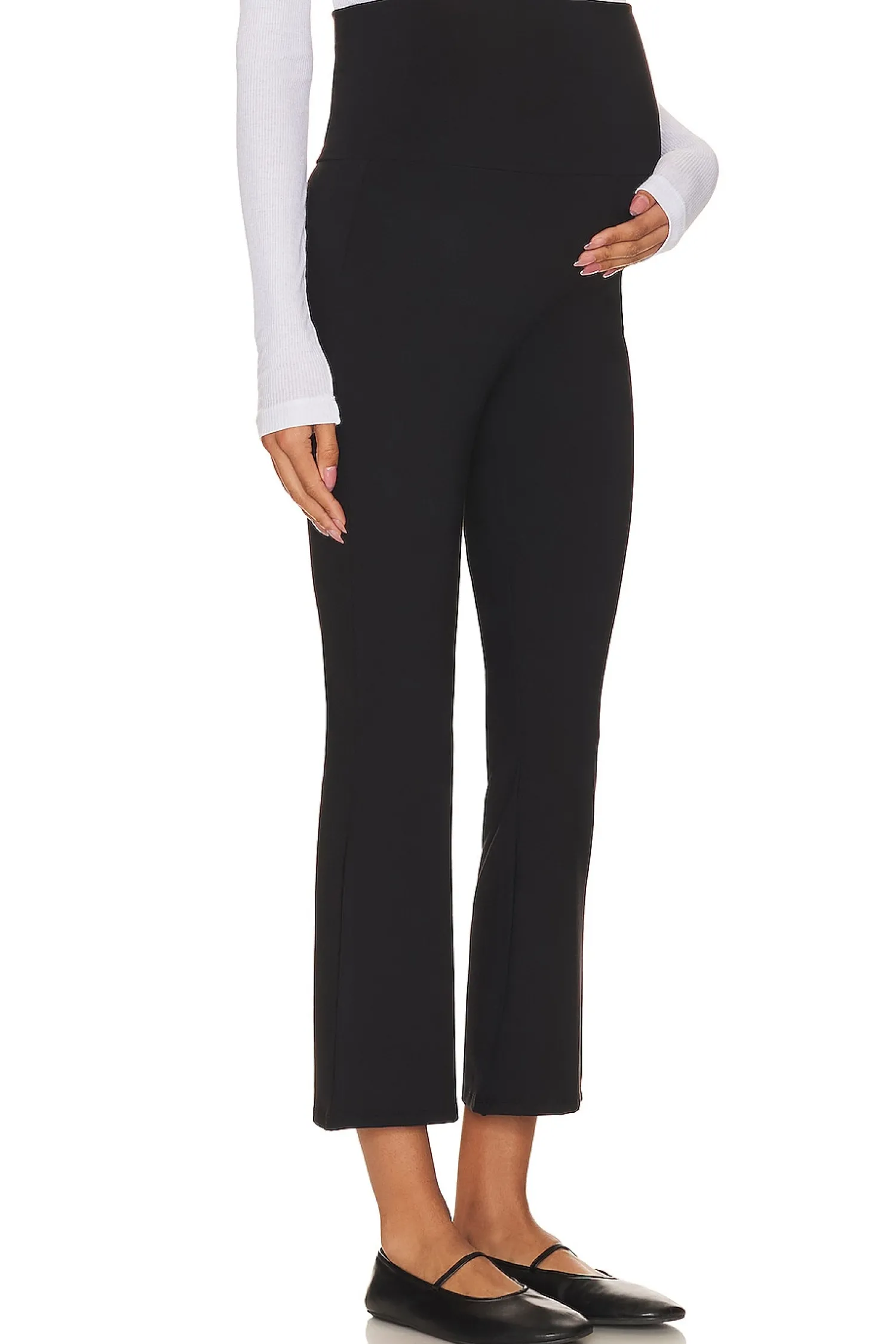 Women HATCH Pants>The Ultimate Before, During, After Crop Flare Legging