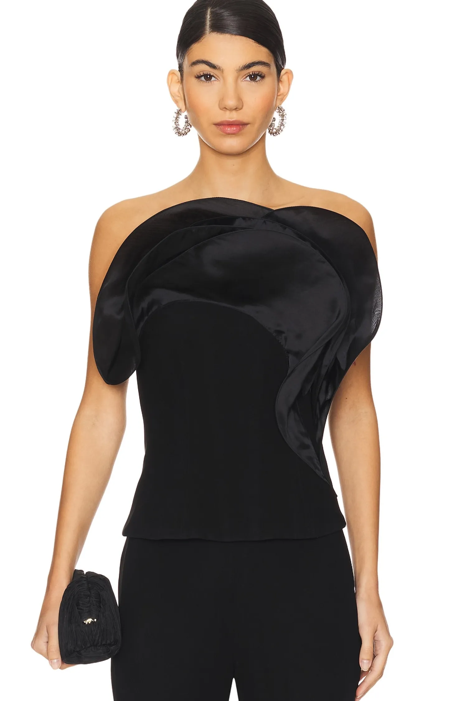 Women Gaurav Gupta Matching Sets>The Wave Ruffle Top