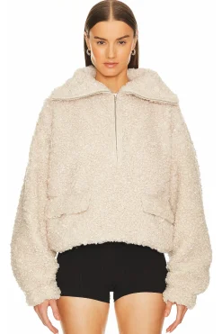 Women GRLFRND Jackets & Coats>The Winter Sherpa Popover