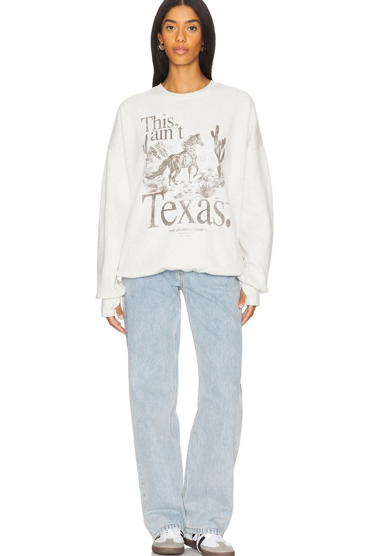 Women The Laundry Room Loungewear>This Ain't Texas Stallion Jumper