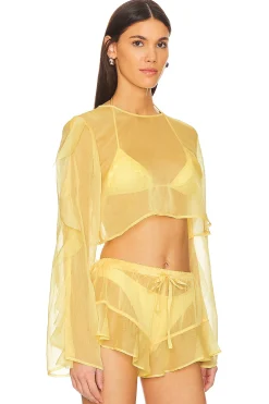 Women Shani Shemer Matching Sets>Thoma Cropped Shirt