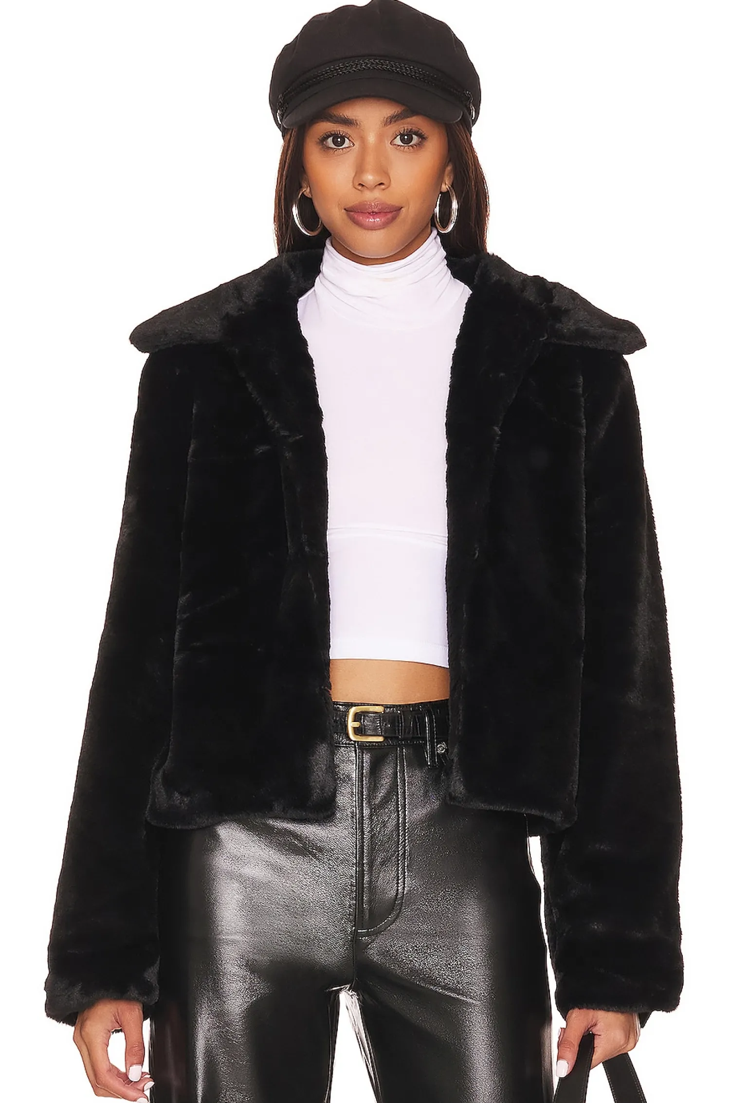 Women superdown Jackets & Coats>Tianna Faux Fur Jacket