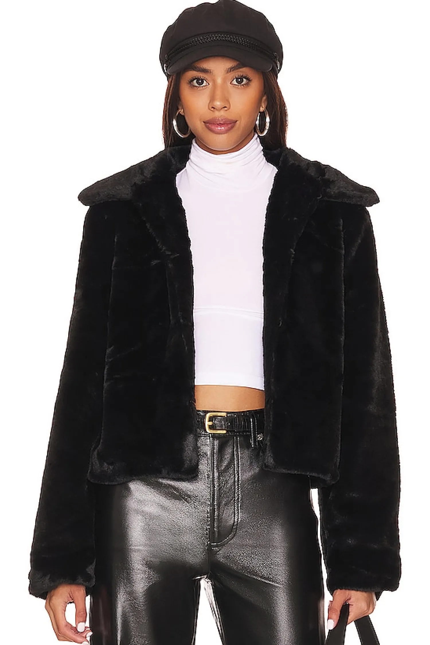 Women superdown Jackets & Coats>Tianna Faux Fur Jacket