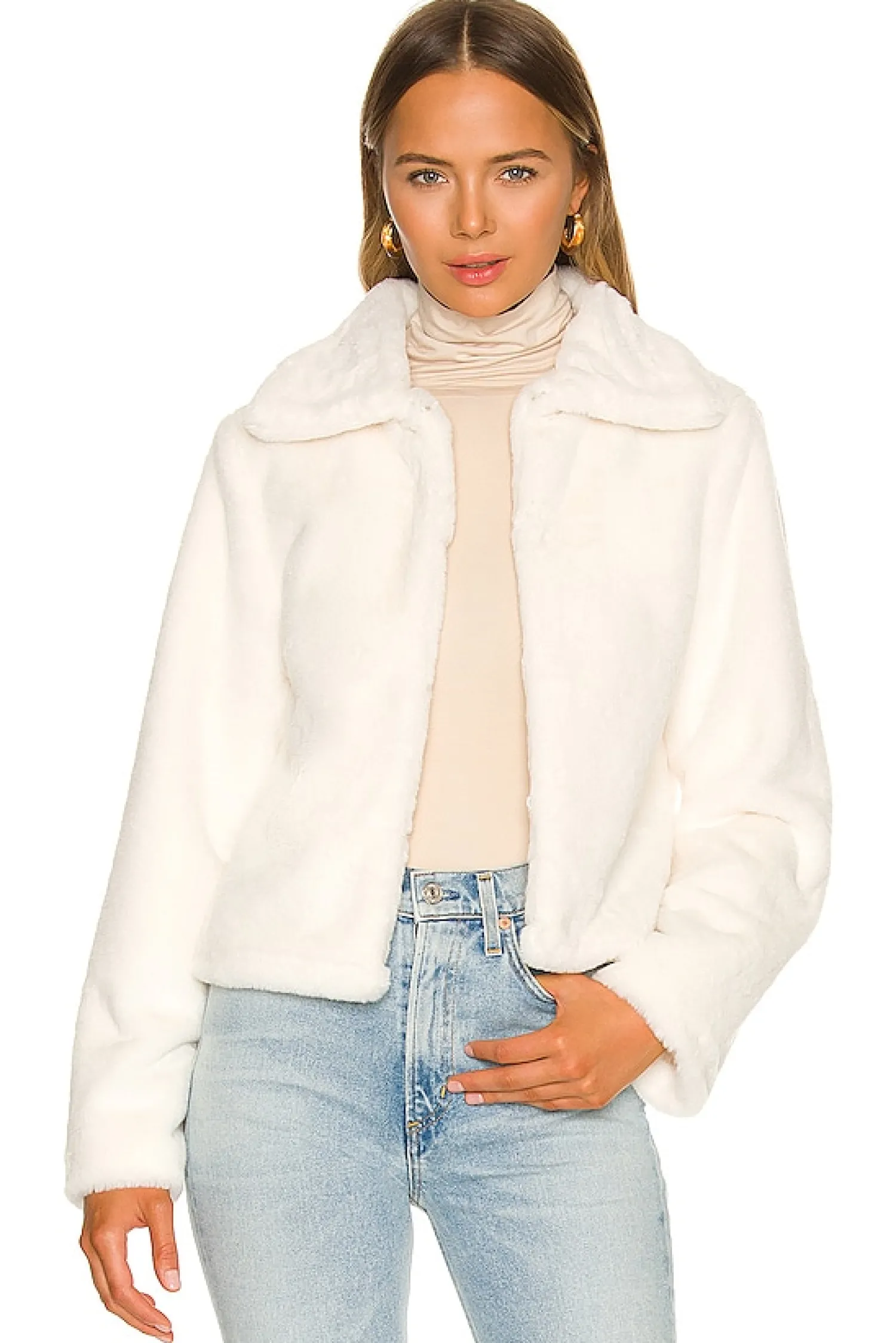 Women superdown Jackets & Coats>Tianna Faux Fur Jacket