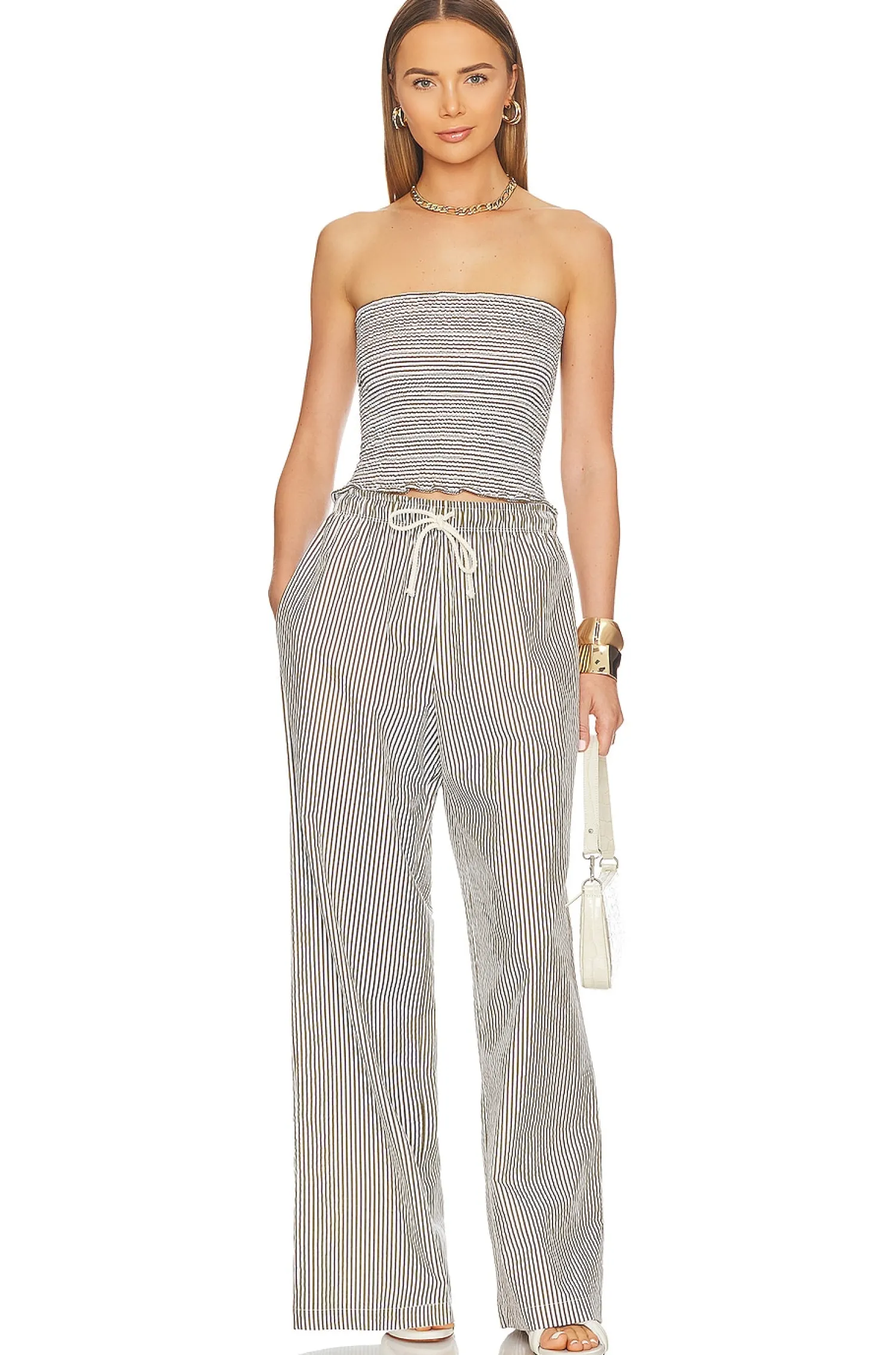 Women DONNI. Pants>Tie Pant