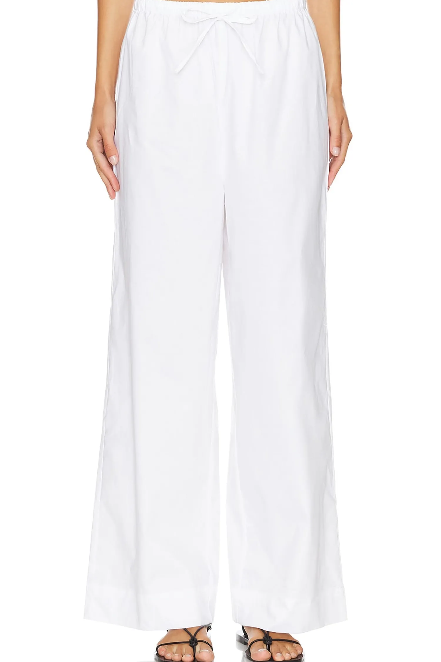 Women WeWoreWhat Loungewear>Tie Waist Pant
