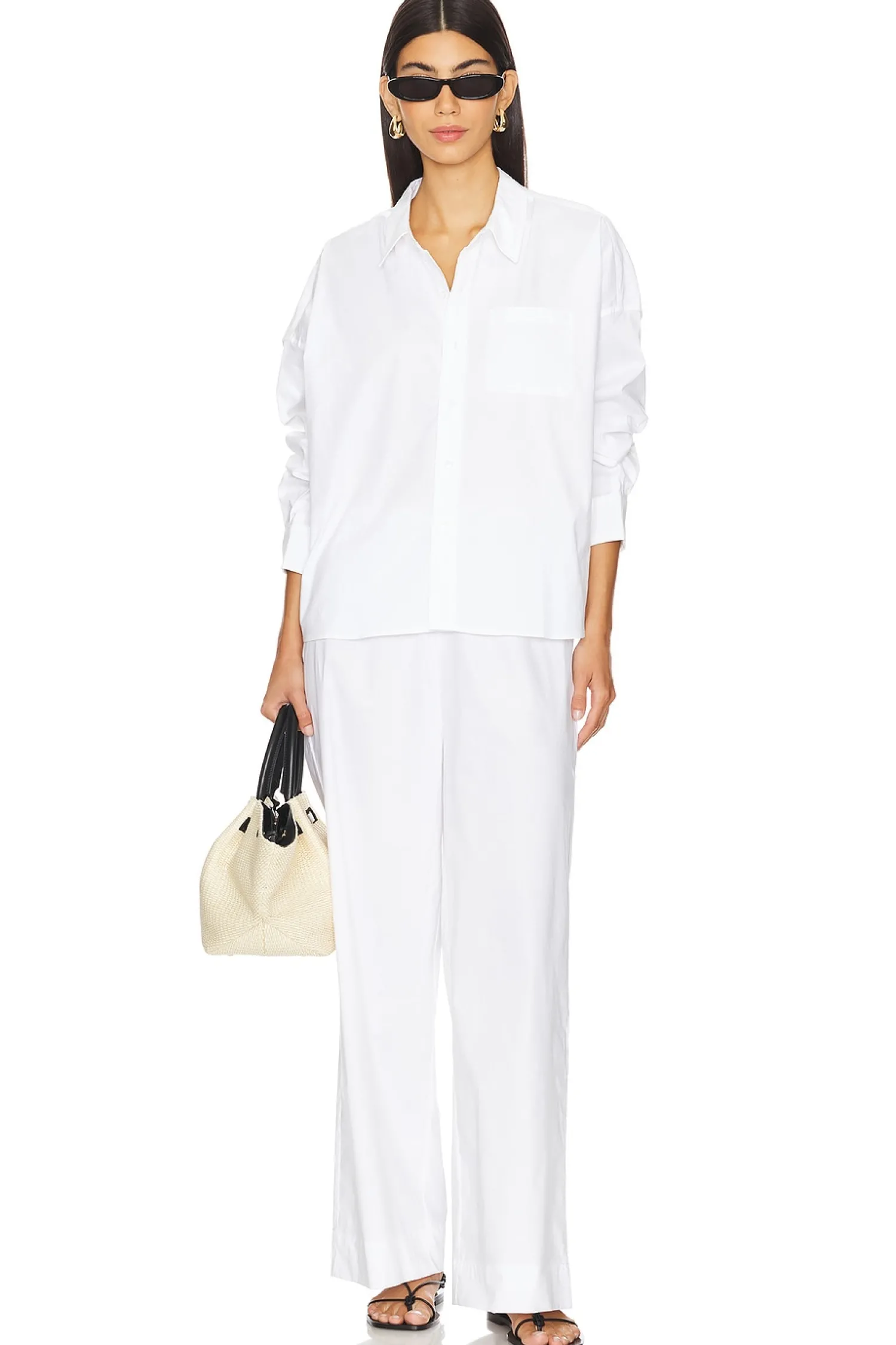 Women WeWoreWhat Loungewear>Tie Waist Pant