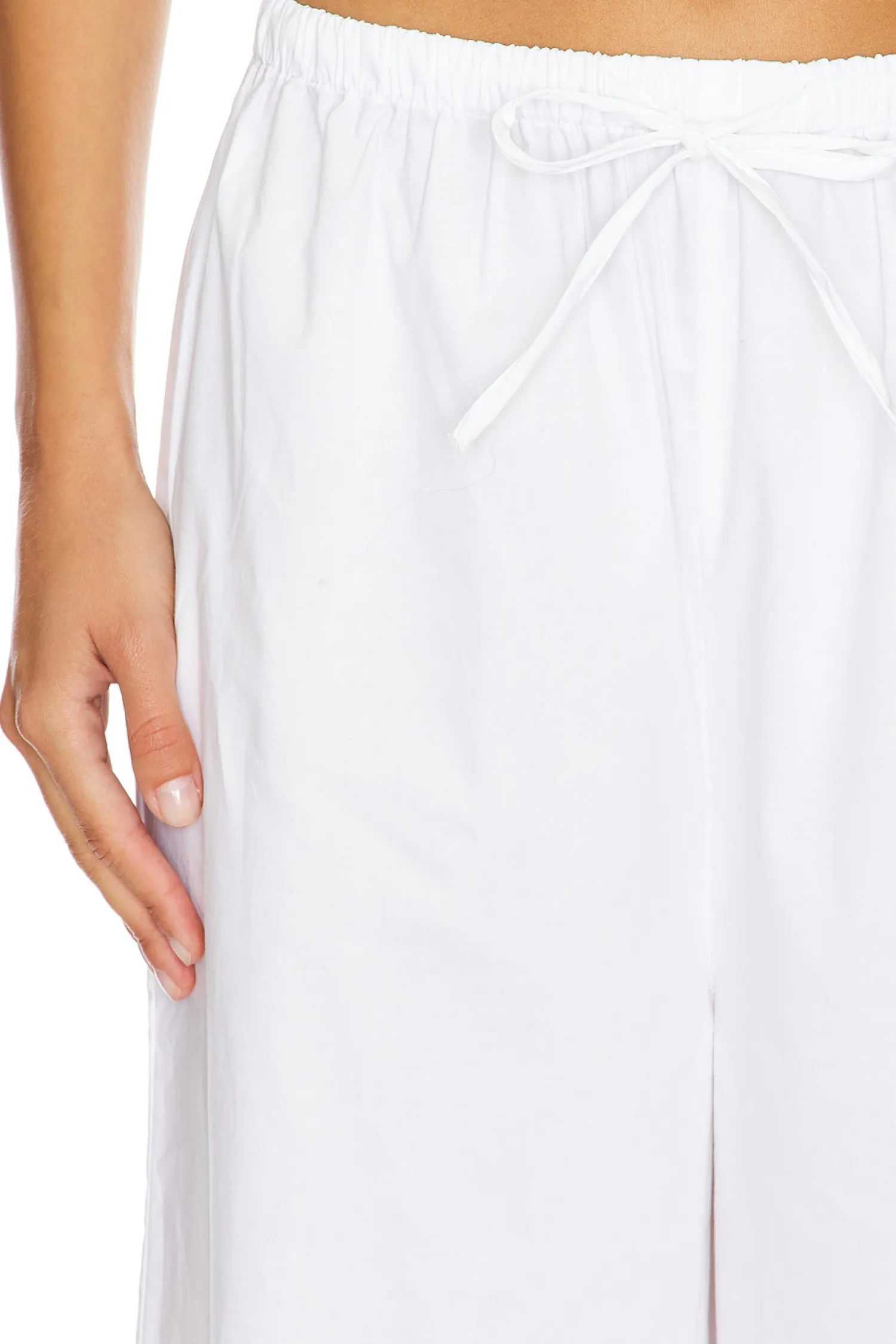 Women WeWoreWhat Loungewear>Tie Waist Pant