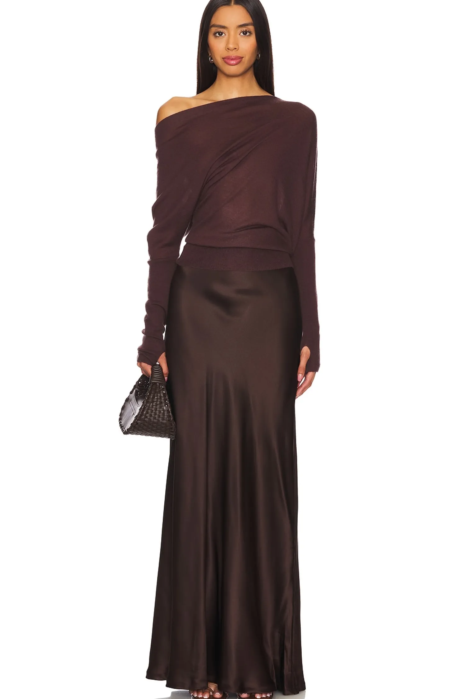 Women Enza Costa Matching Sets>Tissue Cashmere Slouch Sweater