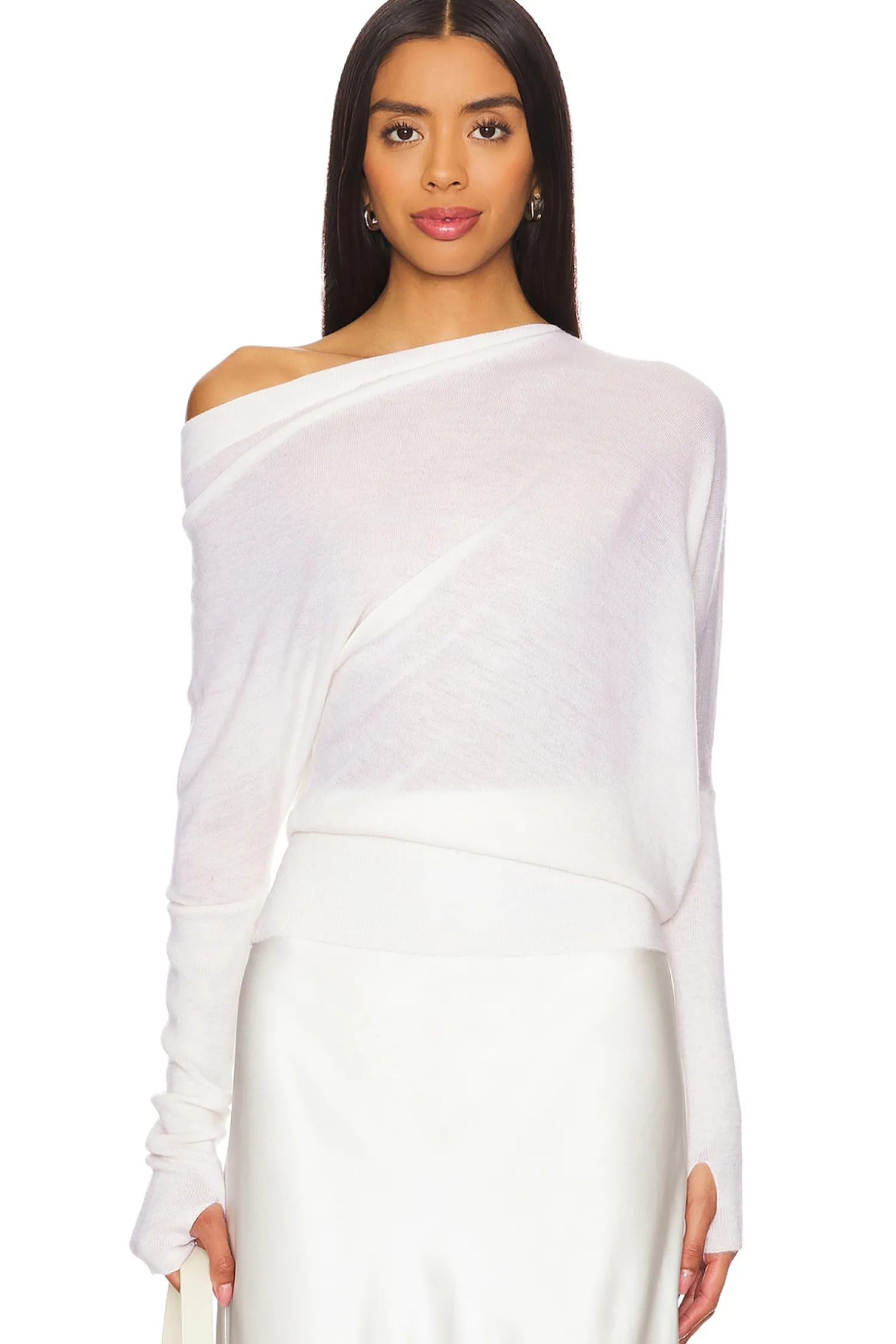 Women Enza Costa Matching Sets>Tissue Cashmere Slouch Sweater