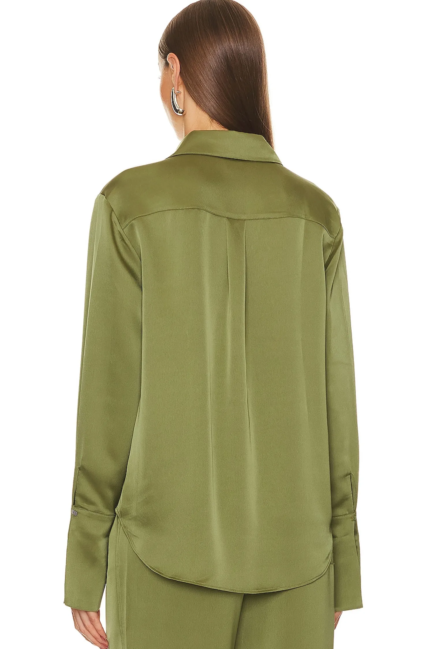 Women Song of Style Matching Sets>Tito Button Down Shirt
