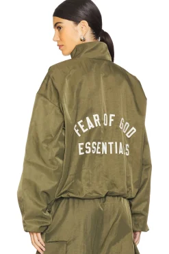 Women Fear of God ESSENTIALS Jackets & Coats>Track Jacket