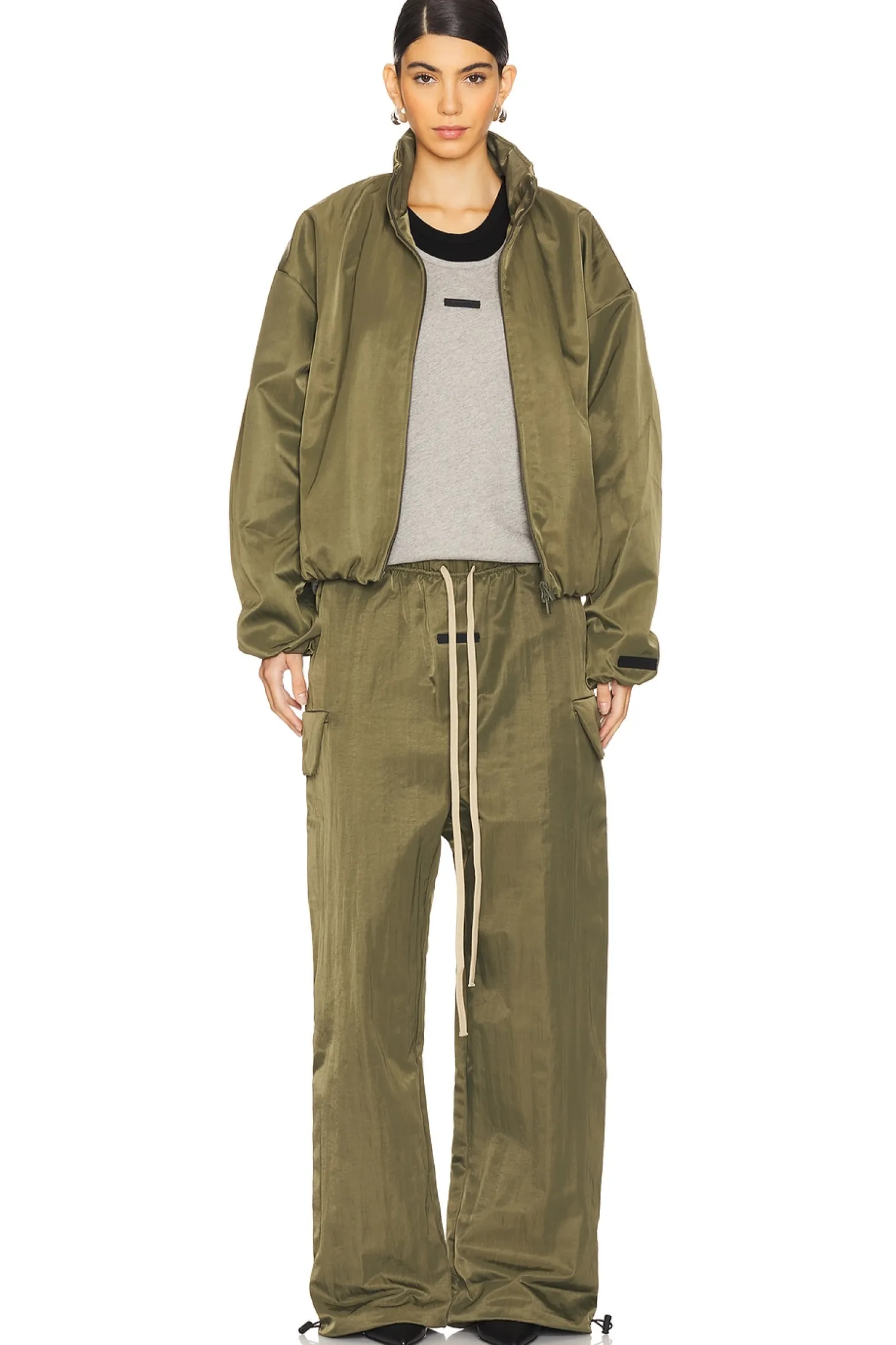 Women Fear of God ESSENTIALS Jackets & Coats>Track Jacket