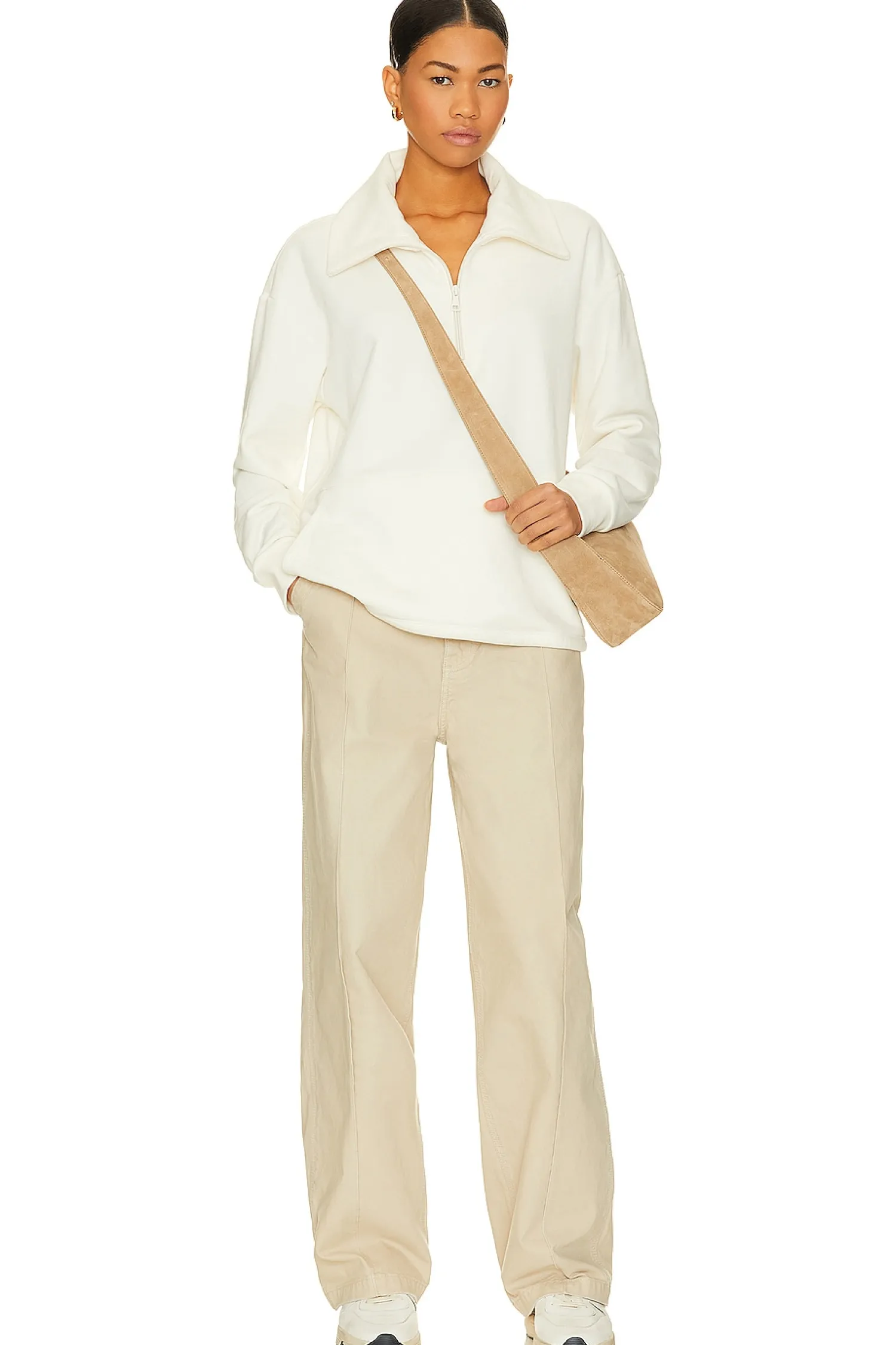Women Beyond Yoga Loungewear>Trek Pullover Sweatshirt