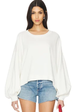 Women Free People Loungewear>Trish Sweatshirt