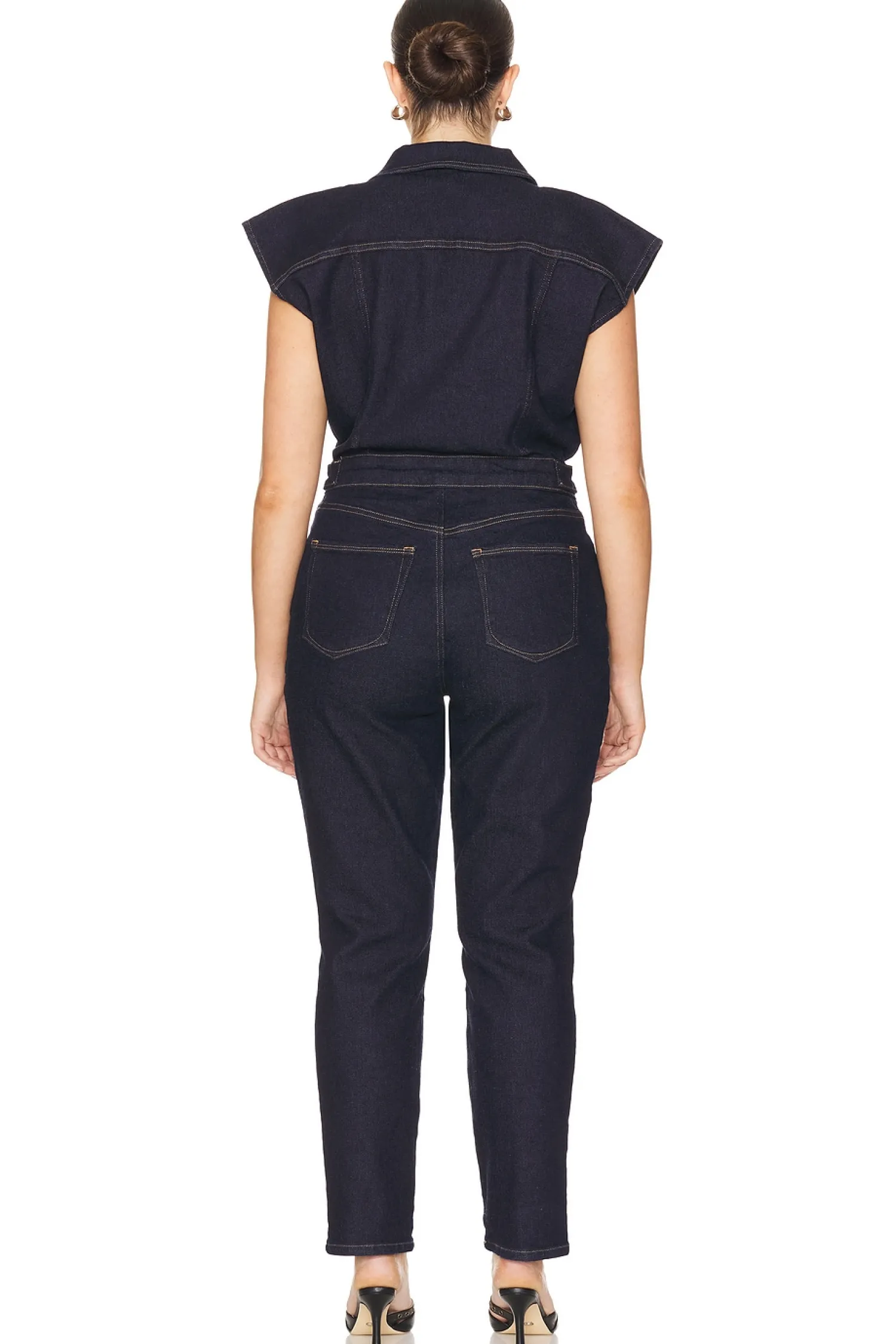 Women Good American Jumpsuits>Trucker Jumpsuit