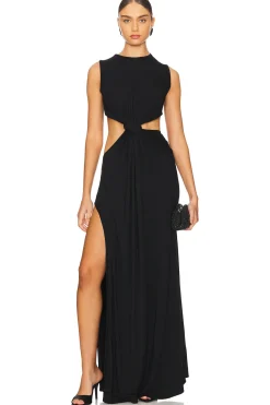 Women Sid Neigum Dresses>Twisted Cutout Maxi Dress