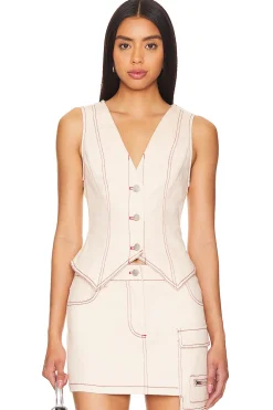 Women BY.DYLN Matching Sets|Jackets & Coats>Tyler Vest