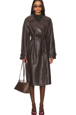 Women Good American Jackets & Coats>Uniform Trench