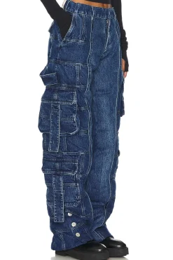 Women Romeo Hunte Matching Sets>Unisex Puffer Cargo Pants