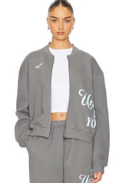 Women The Mayfair Group Loungewear>Universe Is On Your Side Zip Up Jacket