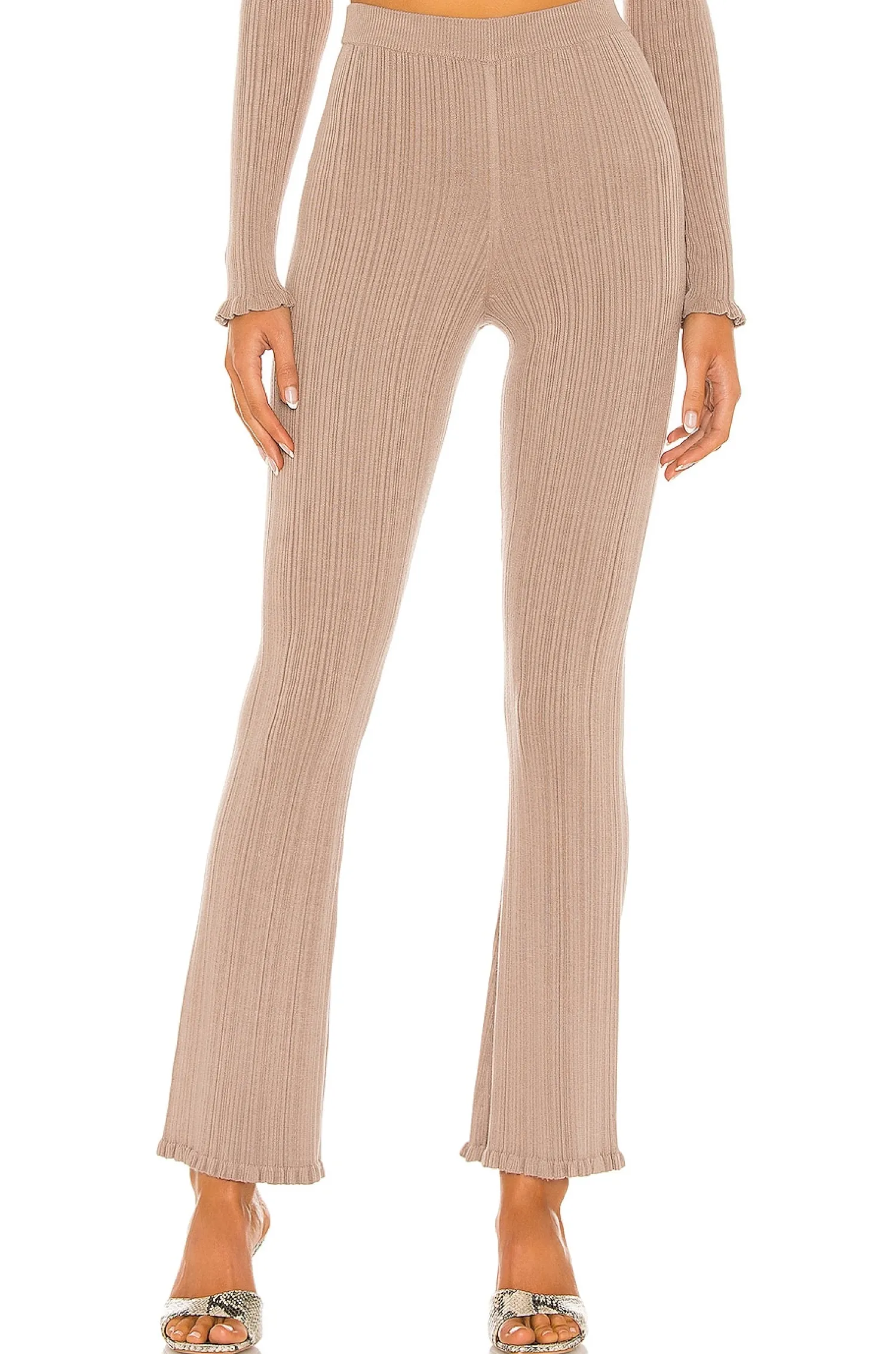 Women Tularosa Loungewear>Variegated Rib Pant