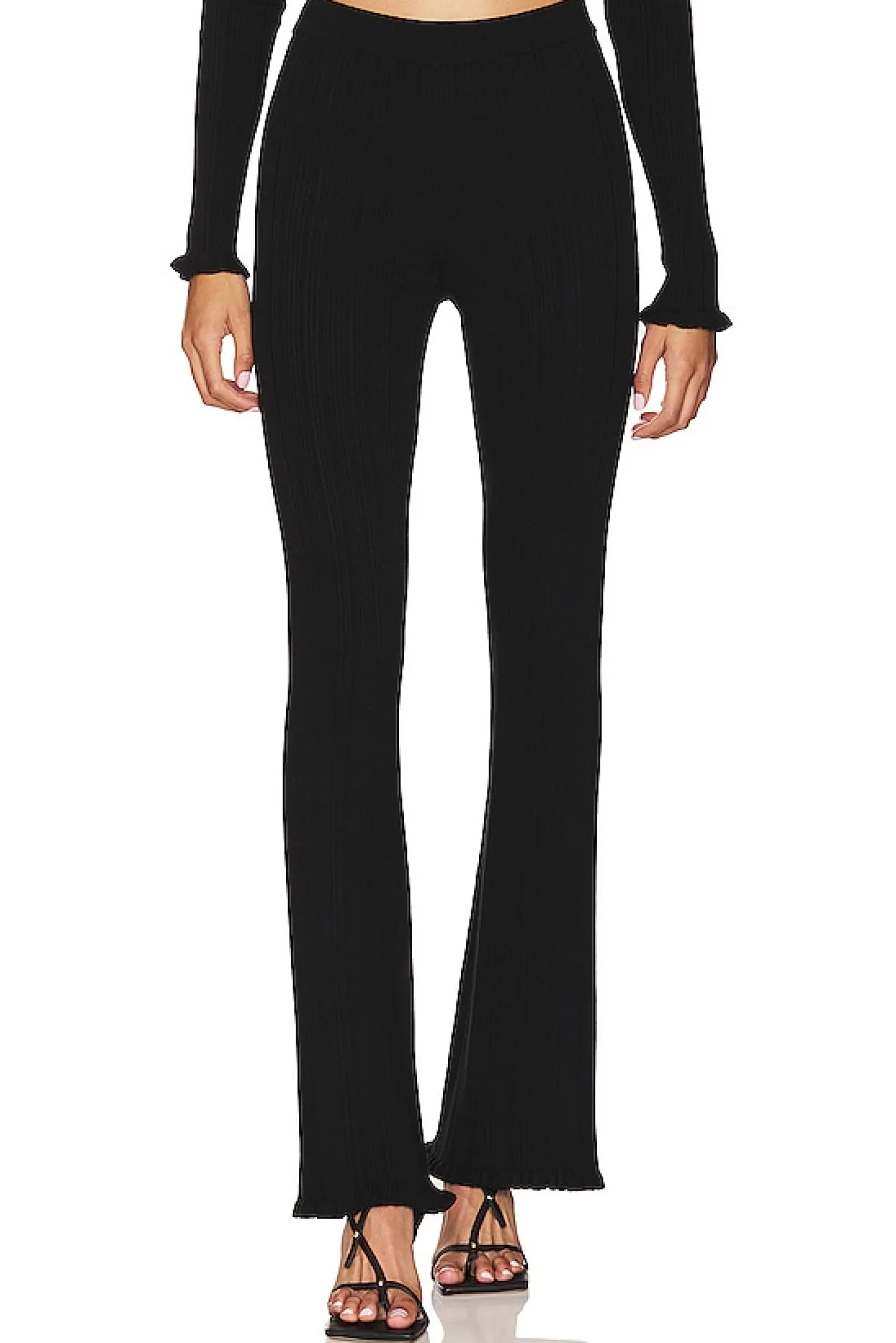 Women Tularosa Loungewear>Variegated Rib Pant
