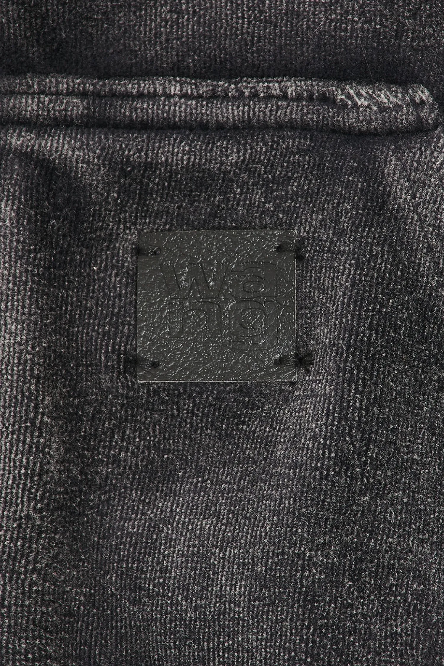 Women Alexander Wang Jackets & Coats>Velour Workwear Hoodie With Shearling Trim Hood