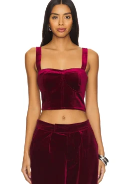 Women BLANKNYC Matching Sets>Velvet Crop Top