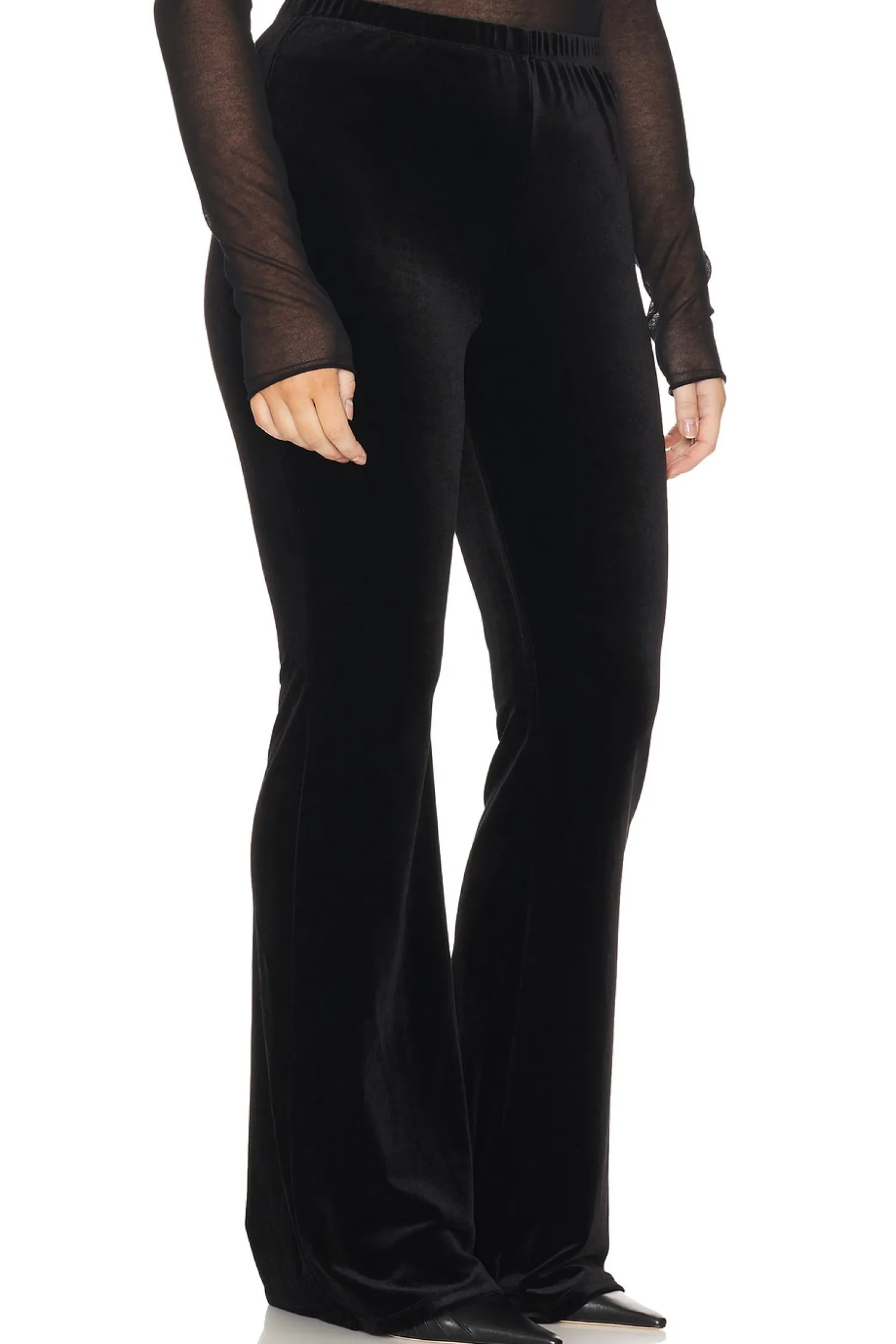 Women Good American Pants>Velvet Flare Pant